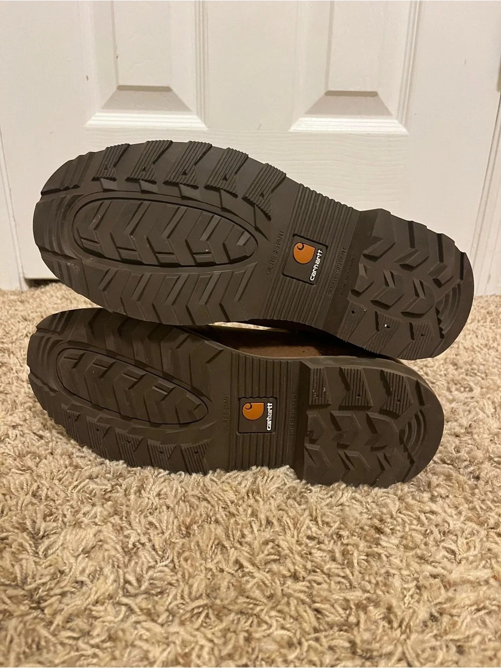 Carhartt Brown Pull-On Chukka Work Boots